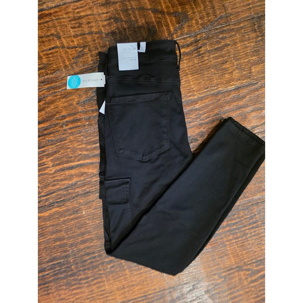 STS Blue Ellie High Rise Ankle Skinny Jeans Black Size 28 NWT CLOSET CLEAN OUT